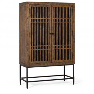 Dulap maro din lemn 160 cm Tailandia Giner y Colomer