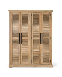 Dulap maro din lemn 190 cm Venecia Giner y Colomer