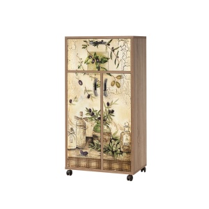 Dulap multicolor 116 cm Kiler - 737 The Home Collection