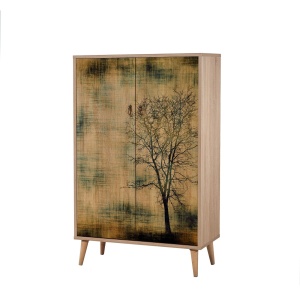 Dulap multicolor 127 cm Multibox Sonoma The Home Collection