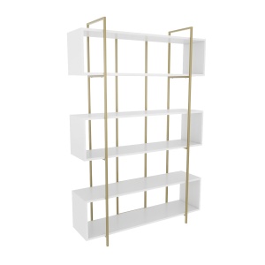 Etajera alba/aurie 180 cm Bruti The Home Collection