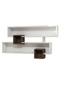Etajera de perete alba 75 cm Karen The Home Collection
