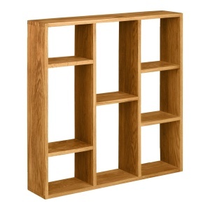Etajera de perete maro din lemn 70 cm Townsville House Nordic