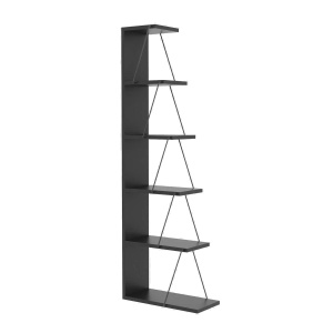 Etajera gri antracit din metal 150 cm Tlos The Home Collection