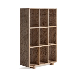 Etajera maro din lemn 158 cm Jacquard Vical Home