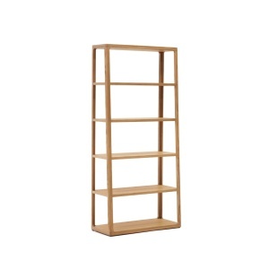 Etajera maro din lemn 193 cm Maymai Wide Kave Home