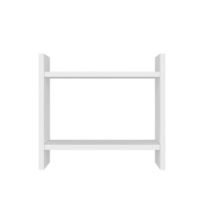 Etajera pentru bucatarie alba 30 cm Denver The Home Collection