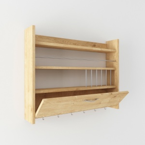 Etajere pentru bucatarie maro 65 cm Knott The Home Collection
