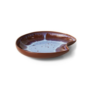 Farfurie adanca multicolora din ceramica 21 cm Shell HKliving