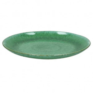 Farfurie intinsa verde din ceramica 28 cm Treille Pomax