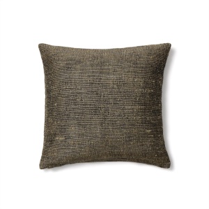 Fata de perna alba/neagra din fibre 50x50 cm Machiel Kave Home