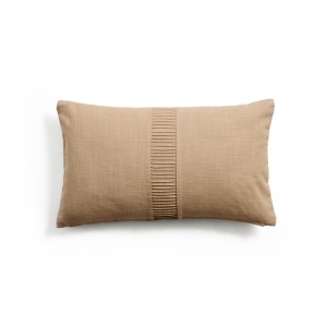 Fata de perna ecru din bumbac 30x50 cm Luadia Kave Home