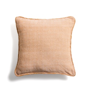 Fata de perna galbena din bumbac 50x50 cm Filor Kave Home