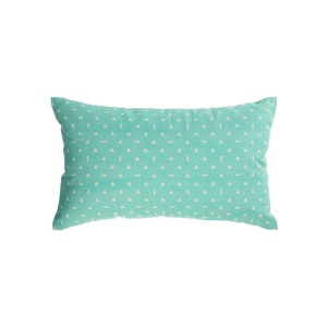 Fata de perna turcoaz din bumbac 30x50 cm Zale Kave Home