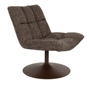 Fotoliu din textil maro Bar Dutchbone