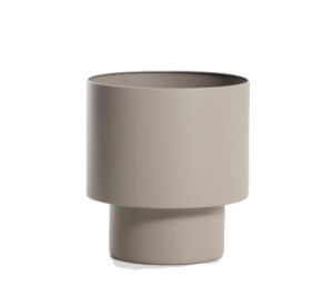 Ghiveci grej din metal 28 cm Mash Kave Home