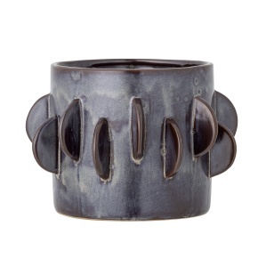 Ghiveci gri din ceramica 18 cm Roza Bloomingville