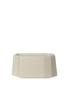 Ghiveci ivoriu din ciment 32x56 cm Staffa Ferm Living