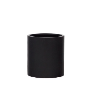 Ghiveci negru din ciment 52 cm Aiguablava Kave Home