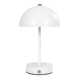 Lampa birou alba din metal 25 cm Holt House Nordic