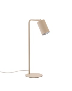 Lampa birou bej din metal 49 cm Manie Kave Home