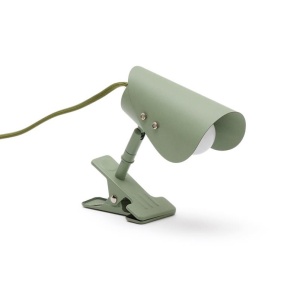Lampa birou verde din metal 16 cm Jula Kave Home