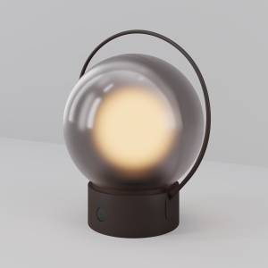 Lampa pentru exterior maro din metal Elyra Maytoni