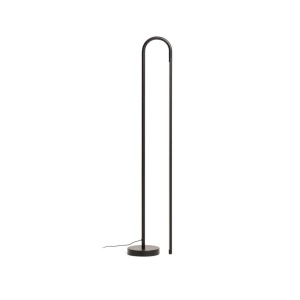 Lampadar dimabil negru din metal 120 cm Bow Kave Home