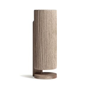Lampadar maro din lemn 124 cm Jacquard Vical Home