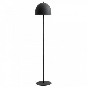 Lampadar negru/alb din fier si alama 146 cm Glow Nordal