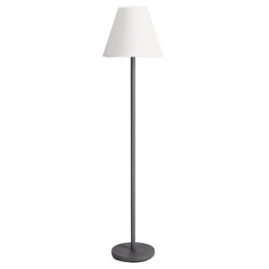 Lampadar pentru exterior alb/negru din metal 170 cm Solaro Bizzotto