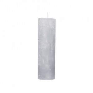 Lumanare gri din fibre naturale 25 cm Ronald LifeStyle Home Collection