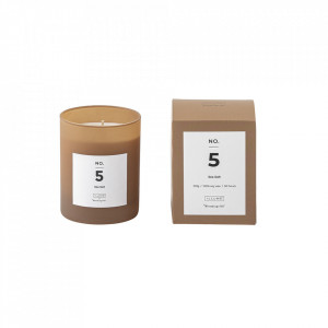 Lumanare parfumata din sticla 10 cm Sea Salt Illume x Bloomingville