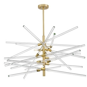 Lustra aurie din metal cu 26 becuri Reykjavik Zuma Line