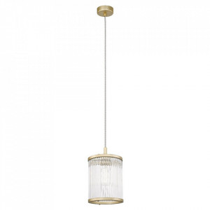 Lustra aurie/transparenta din metal Sergio Zuma Line