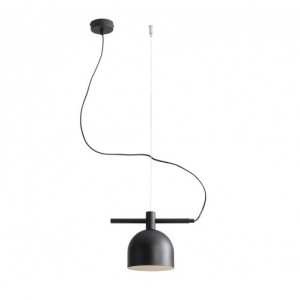 Lustra neagra din metal Beryl Quiet Object