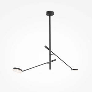 Lustra neagra din metal cu 2 LED-uri Fad Maytoni