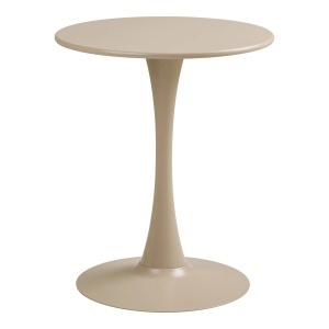 Masa bistro exterior grej din metal 60 cm Meira House Nordic
