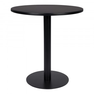 Masa bistro exterior neagra din metal 70 cm Metsu Zuiver