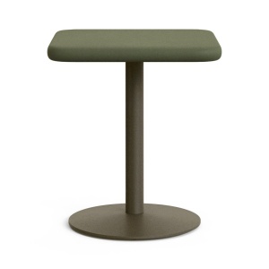 Masa bistro exterior verde din ciment 70x70 cm Esilda Kave Home