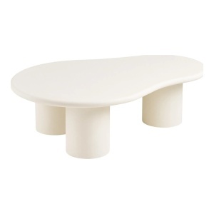 Masa de cafea alba 80x120 cm Palmera House Nordic