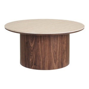 Masa de cafea din ceramica bej 80 cm Delphi House Nordic