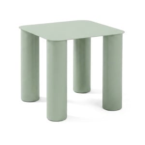 Masa de cafea din metal verde deschis 45x45 cm Liv Quiet Object