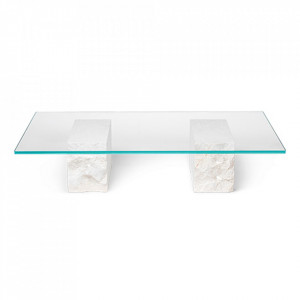 Masa de cafea din sticla 70x120 cm Mineral Ferm Living