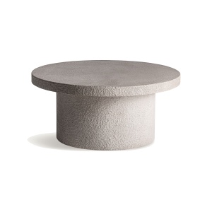 Masa de cafea exterior alb antic 90 cm Banfe Vical Home