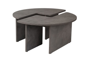 Masa de cafea gri 90 cm Moira The Home Collection