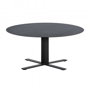 Masa de cafea neagra din metal 80 cm Aleka Thai Natura