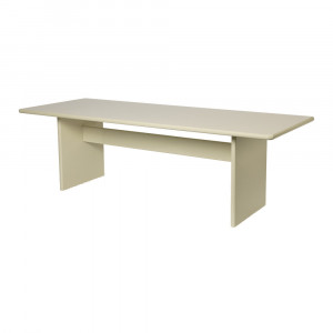 Masa dining crem 90x200 cm Rink Ferm Living