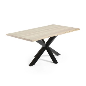 Masa dining din lemn maro 90x160 cm Argo Kave Home