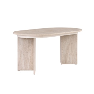 Masa dining extensibila bej 90x160(200) cm Sorell Nordure